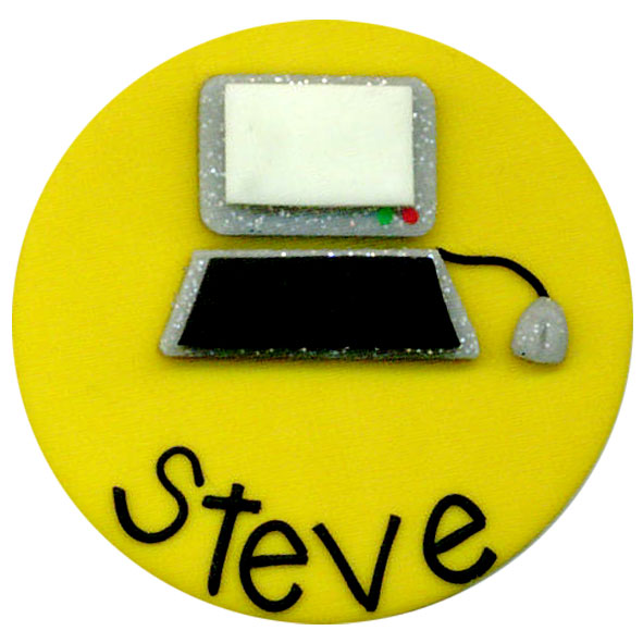 Computer - Animal Badge