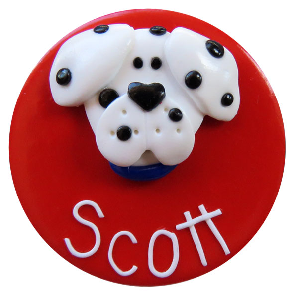 Dog Dalmatian- Medical Badge