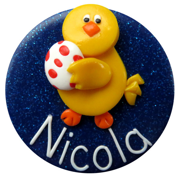 Easter Chicken - Easter Badge