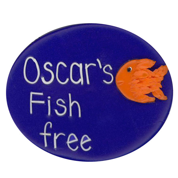 Fish Free - Allergy Alert Badge