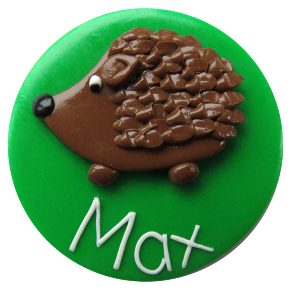 Hedgehog - Animal Badge