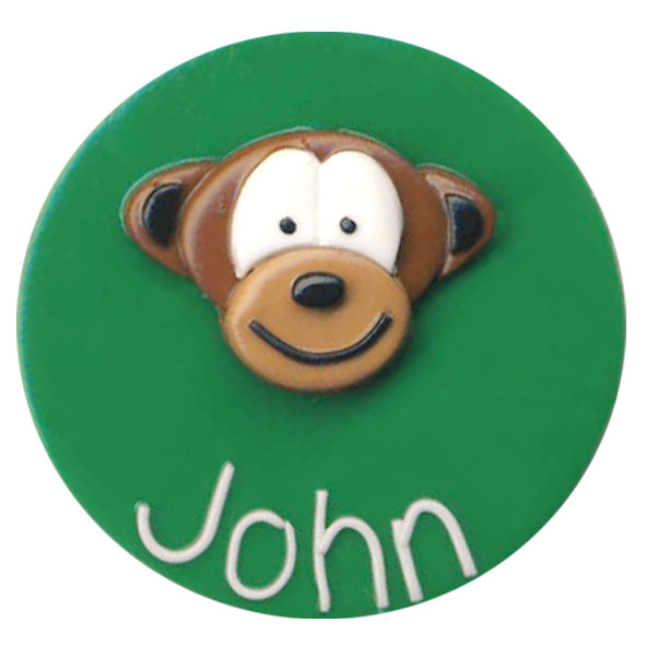 Monkey - Animal Badge