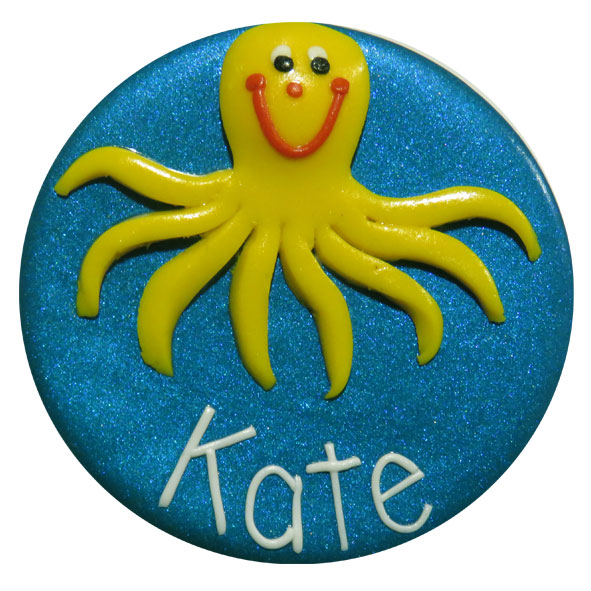 Octopus - Animal Badge