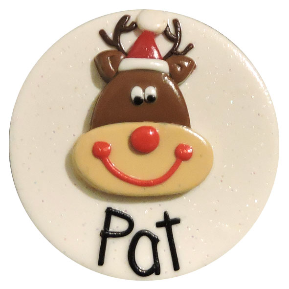 Reindeer - Christmas Badge