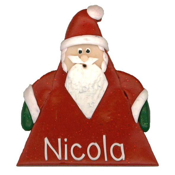 Santa B - Christmas Badge