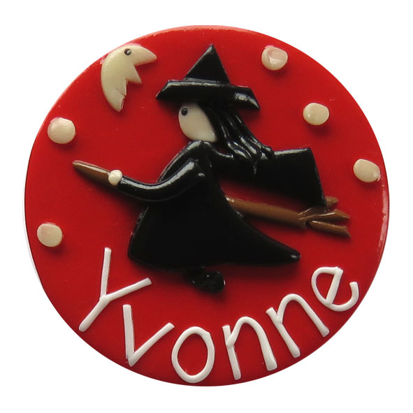 Witch - Halloween Badge